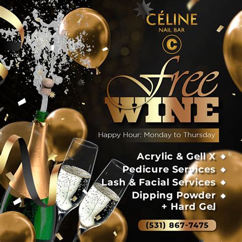 celine nail bar|soleil nail salon la vista.